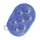 HySHINE Rubber Massage Mitt - Blue additional 2