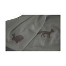 HyFASHION Fox and Rabbit Print Scarf - One Size additional 2