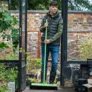 Red Gorilla Wide-Brush Broom With Scraper Blade - 50cm additional 2