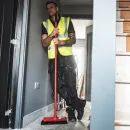 Red Gorilla Broom With Scraper Blade - 30cm additional 7