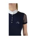 HyFASHION Lydia Lace Show Shirt - Navy additional 3