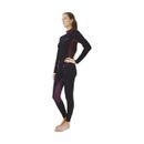 HyEquestrian Knightsbridge Ladies Breeches - Black/Fig additional 1