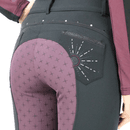 HyEquestrian Knightsbridge Ladies Breeches - Black/Fig additional 5