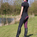 HyEquestrian Knightsbridge Ladies Breeches - Black/Fig additional 8