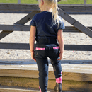 Unicorn Magic Breeches by Little Rider - Navy/Pretty Pink additional 2