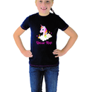 Unicorn Magic T-Shirt by Little Rider - Navy/Pretty Pink additional 1