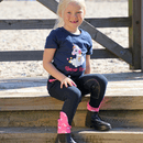 Unicorn Magic T-Shirt by Little Rider - Navy/Pretty Pink additional 2