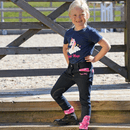 Unicorn Magic T-Shirt by Little Rider - Navy/Pretty Pink additional 3