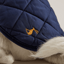 Joules Navy Quilted Dog Coat additional 2