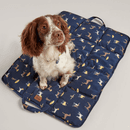 Joules Dog Print Travel Mat - Navy - One Size additional 2
