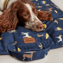 Joules Dog Print Travel Mat - Navy - One Size additional 4