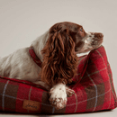 Joules Heritage Tweed Box Bed - Red additional 2