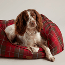 Joules Heritage Tweed Box Bed - Red additional 3