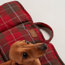 Joules Heritage Tweed Travel Mat - Red additional 3