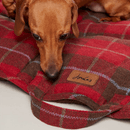 Joules Heritage Tweed Travel Mat - Red additional 4