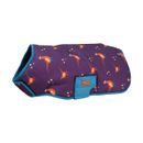 Benji &amp; Flo Patrick the Pheasant Waterproof Dog Coat - Plum Wine/Turkish Teal/Amber Brown additional 1
