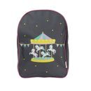Merry Go Round Complete Grooming Kit Rucksack by Little Rider - Grey/Pink additional 2
