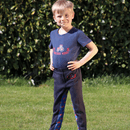 Hy Equestrian Tractors Rock T-Shirt - Navy/Red additional 3