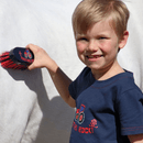 Hy Equestrian Tractors Rock T-Shirt - Navy/Red additional 2