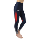 Hy Sport Active Silicone Riding Skins - Navy/Rosette Red additional 1