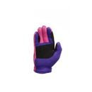 Hy5 Equestrian Children's Fleece Riding Gloves - Purple/Pink additional 2