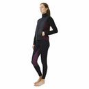 Hy Equestrian Knightsbridge Sports Gilet - Black/Fig additional 1