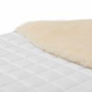 LeMieux Lambswool GP/Jumping Square Half Lined - Natural Wool/White Fabric additional 4