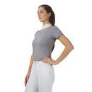 Hy Equestrian Lucie Lace Show Shirt - Grey additional 1