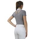 Hy Equestrian Lucie Lace Show Shirt - Grey additional 2