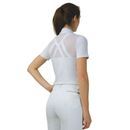 Hy Equestrian Suki Show Shirt - White additional 2