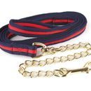 Hy Soft Webbing Lead Rein with Chain additional 2