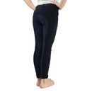 HyPERFORMANCE Raised Polka Dot Children's Jodhpurs - Navy/Sea Blue additional 2