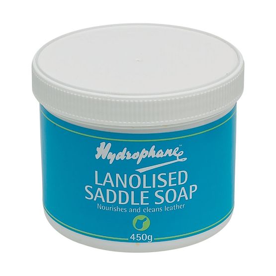 Hydrophane Lanolised Saddle Soap For Leather - 450g