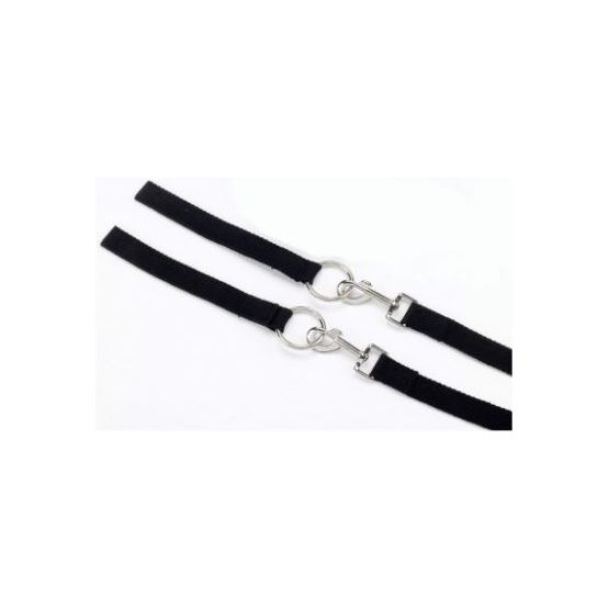 Hy Webbing Draw Reins - Black