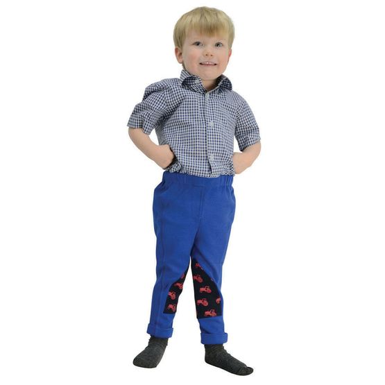 HyPERFORMANCE Tractors Rock Tots Jodhpurs - Navy/Red Tractor