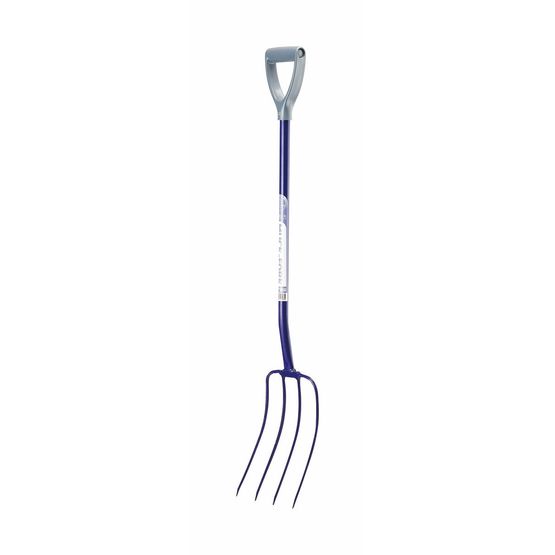 Eazitools Muck Fork D Handle - 4 Prong