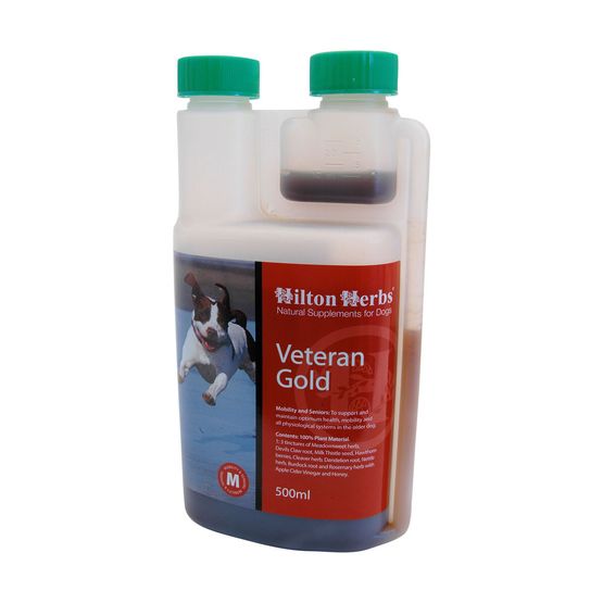 Hilton Herbs Senior Dog Gold Health Supplement - 500ml
