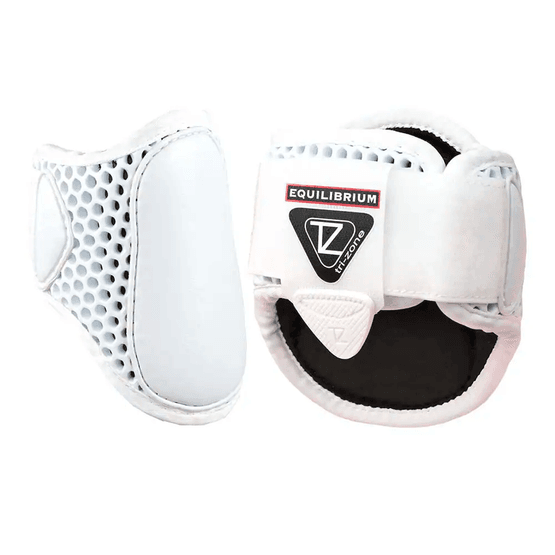 Tri-Zone Airlite Open Fronted Fetlock Boot - White