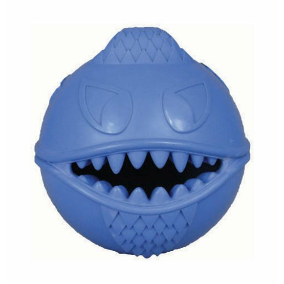 Horsemen's Pride Monster Food Filler Ball Dog Toy - Blue