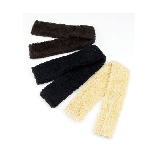 Hy Equestrian Fur Fabric Girth Sleeve