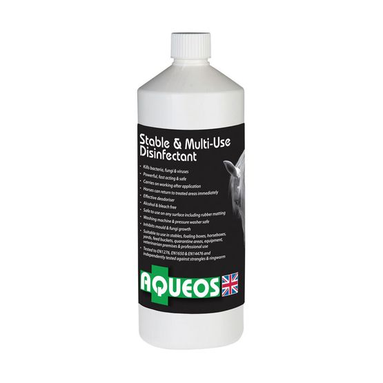 Aqueos Stable &amp; Multi-Use Disinfectant - 1 Litre