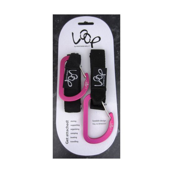 Northern Well Hoop Hanger Carabiner &amp; Strap - Pack of 2