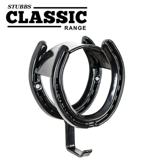 STUBBS (S2070C) Black Coated Bridle King Rack