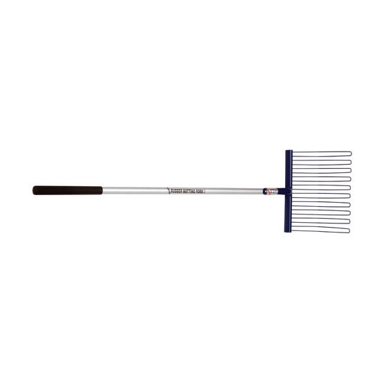 Fyna-Lite Rubber Matting Fork With Long Wood Handle (RML)