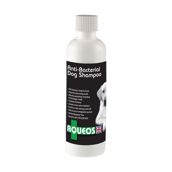 Aqueos Anti-Bacterial Dog Shampoo - 200ml