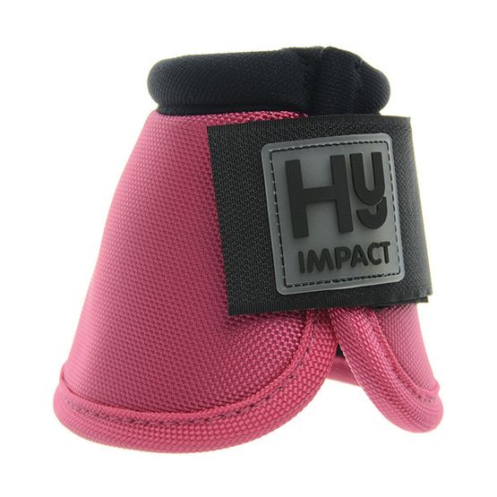 HyIMPACT Horse Pro Over-Reach Boots - Pink