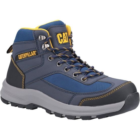 Caterpillar Elmore Mid Safety Navy Hiker Boots