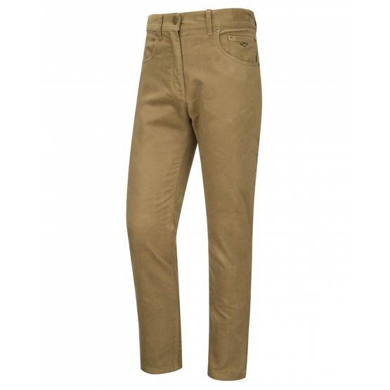 Hoggs Carrick Stretch Technical Moleskin Jeans - Dried Moss