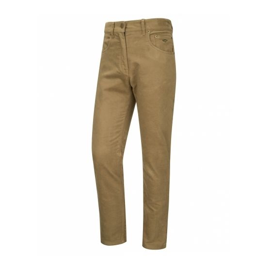 Hoggs Carrick Stretch Technical Moleskin Trousers - Dried Moss