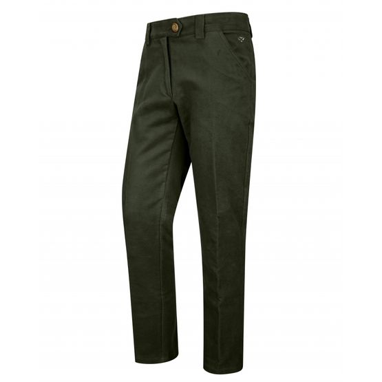 Hoggs Carrick Stretch Technical Moleskin Trousers - Olive